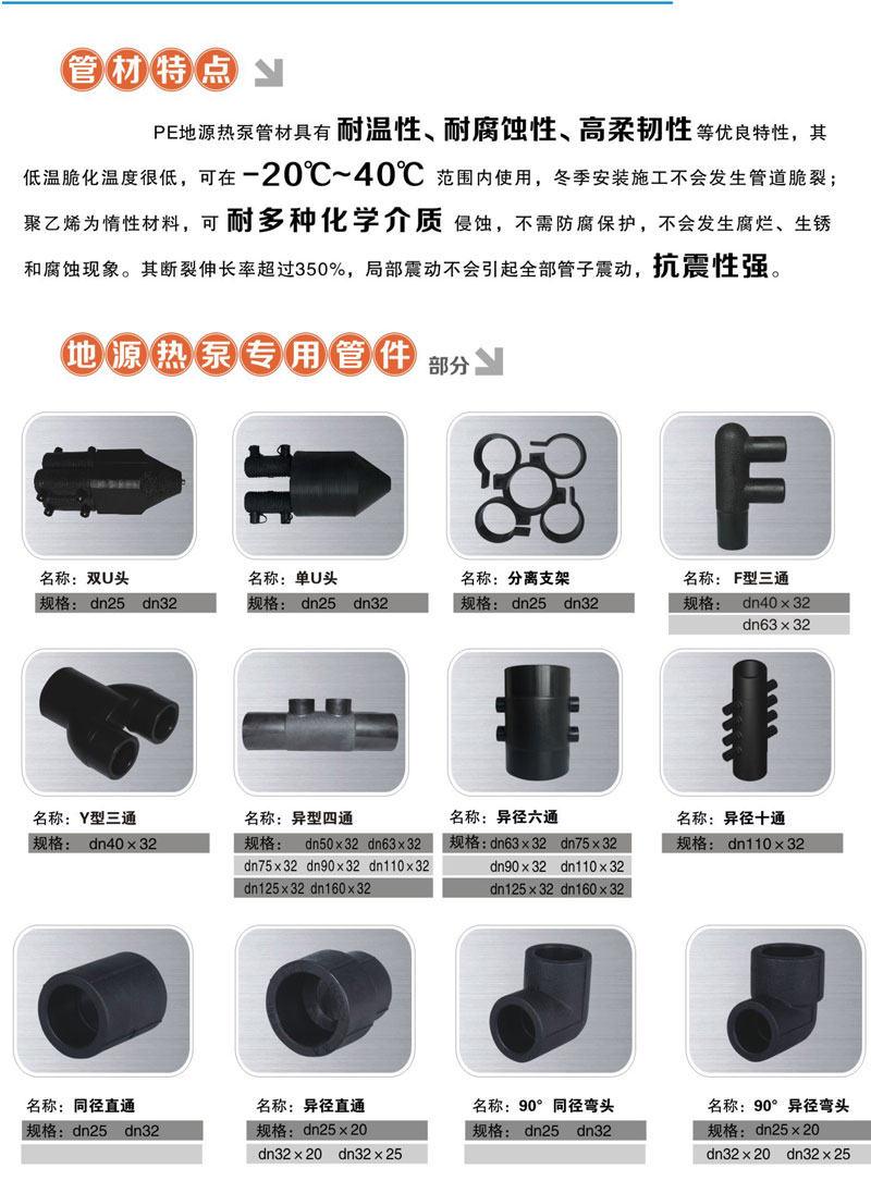 地源热泵管件